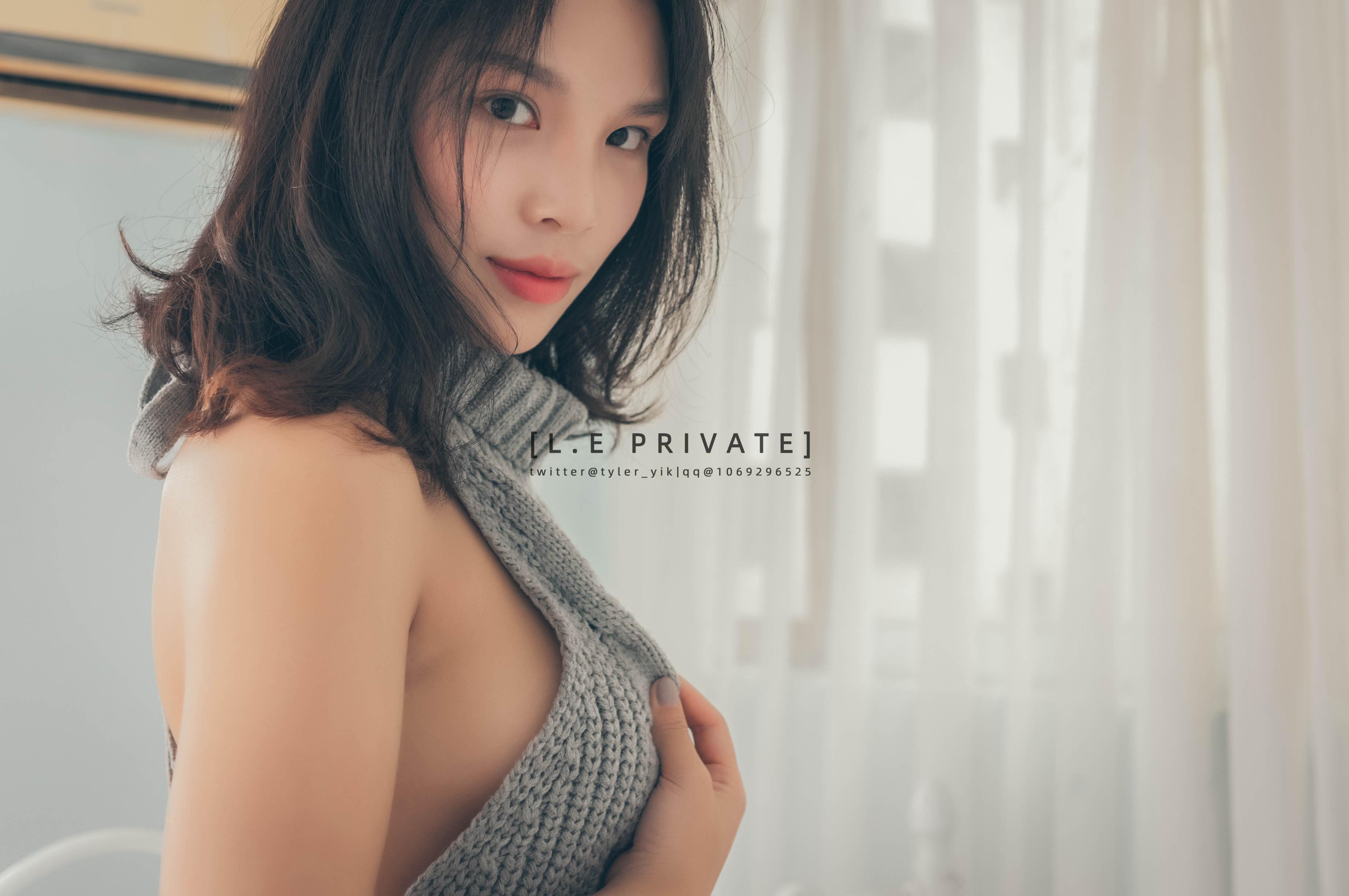 L.E.PRIVATE 无圣光写真 40P | 大尺度私房套图