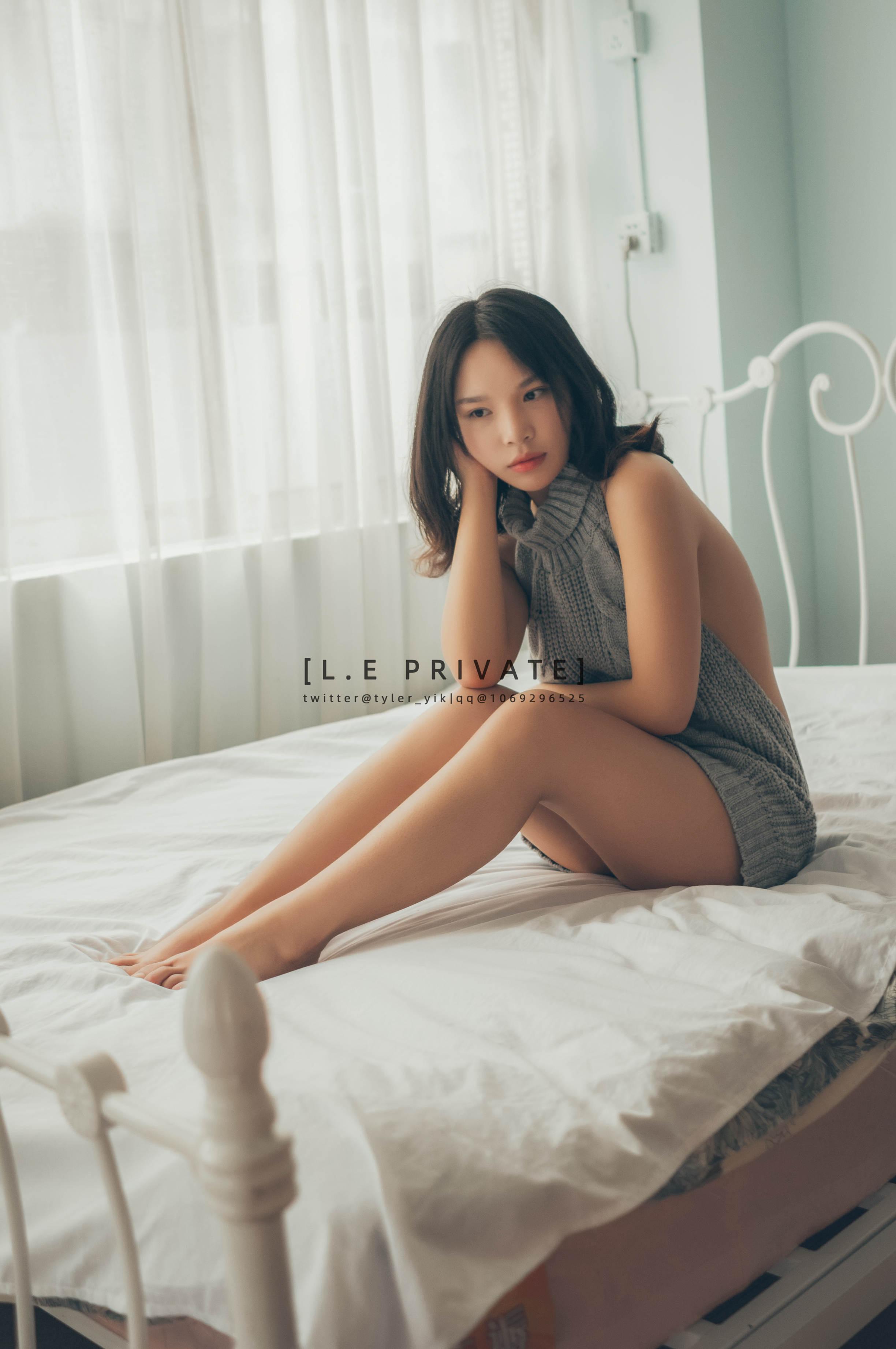 L.E.PRIVATE 无圣光写真 40P | 大尺度私房套图