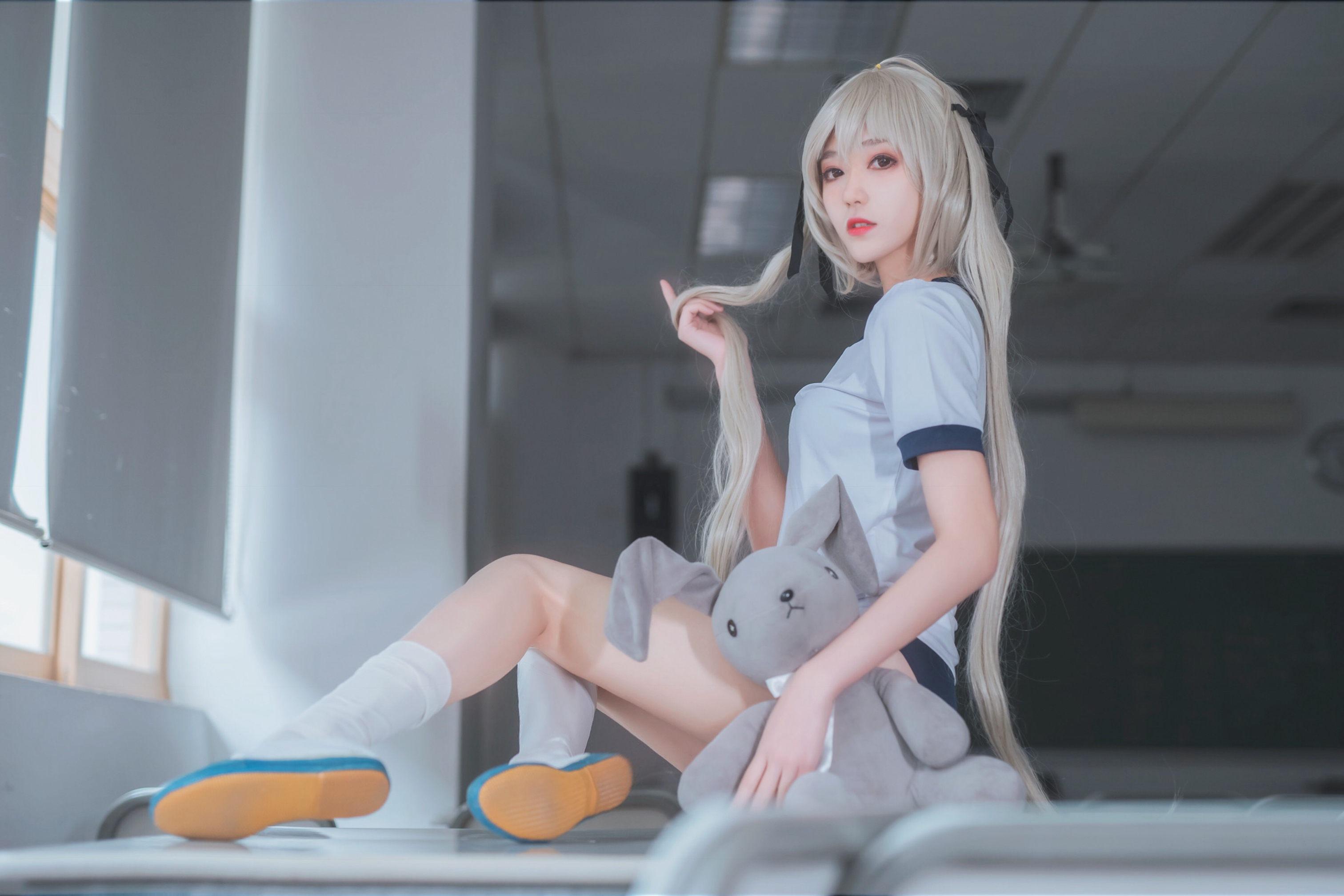 南桃Momoko - 春日野穹体操服 28P