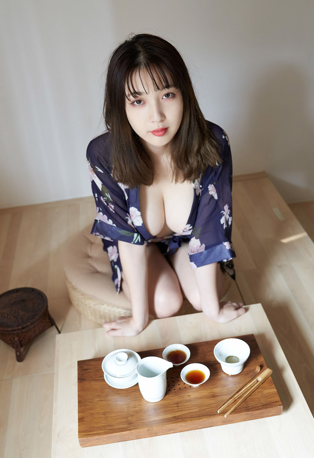 Mei Xu Yukata Sweater Braless See-Through Full Set Benefits