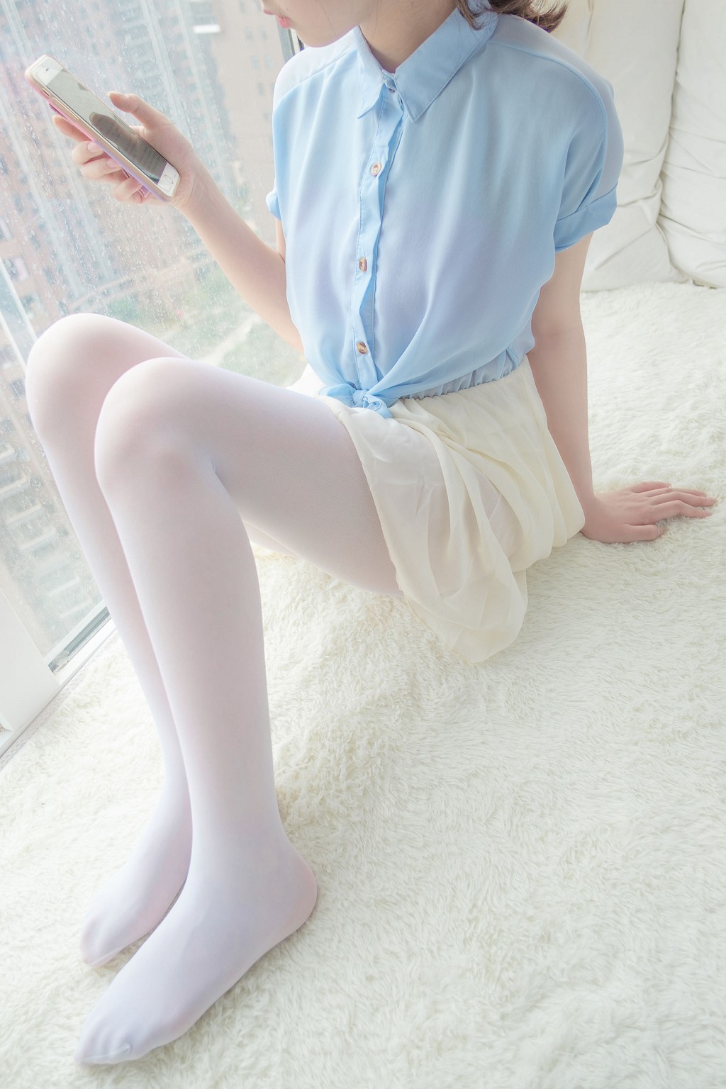 หญิงสาวในม่านบางบนชานหน้าต่าง [เซนโล่วไคถวน] R15-007 หนังสือภาพ[83P
