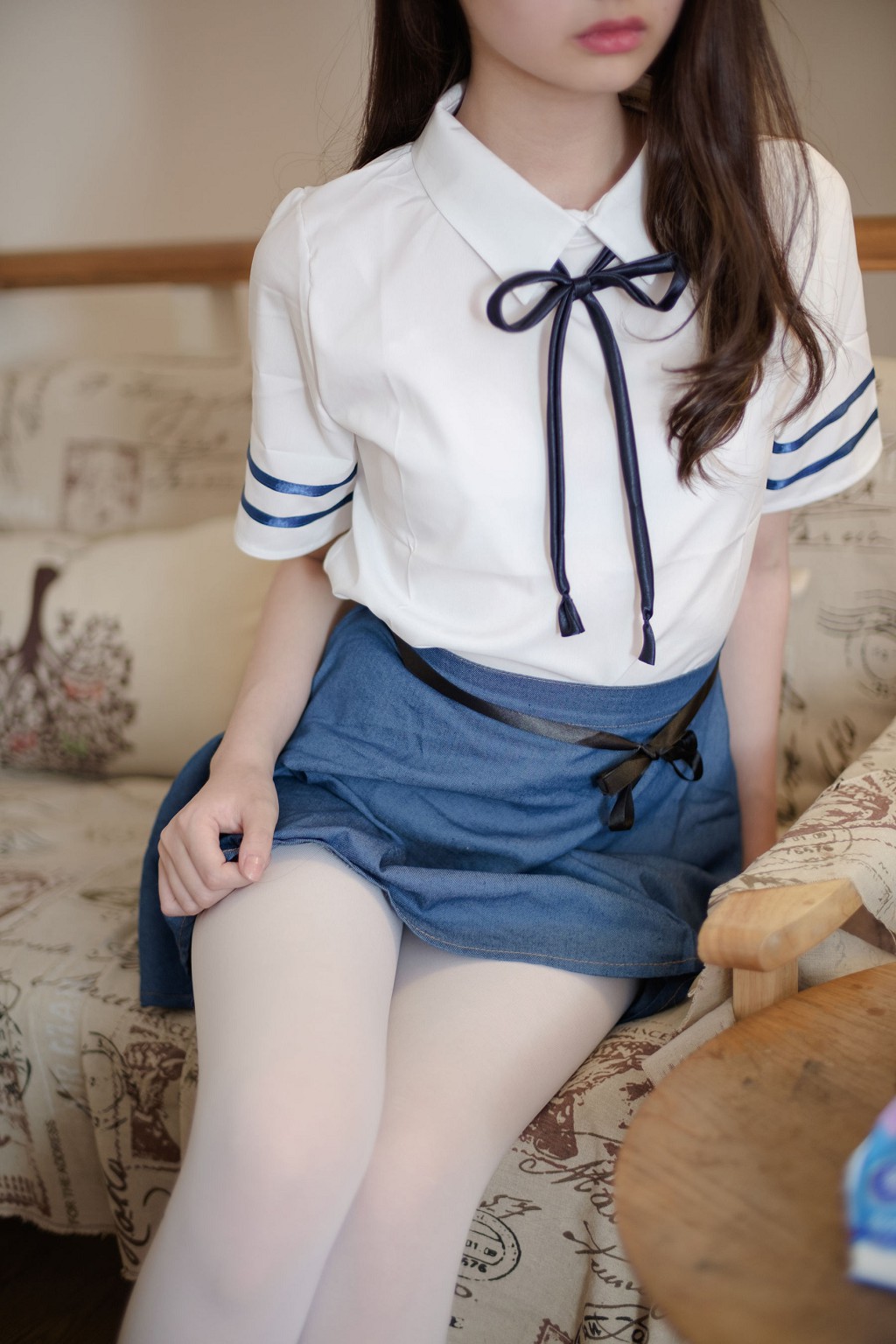 《无法控制的白丝情结》 [森萝财团] R15-021 写真集[71P]