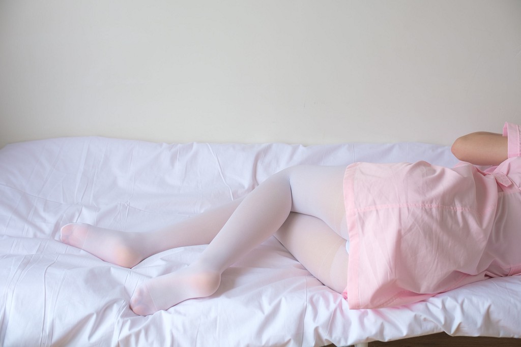 「白絲を着たナースの妹」 [森蘿財団] X-021 写真集[167P
