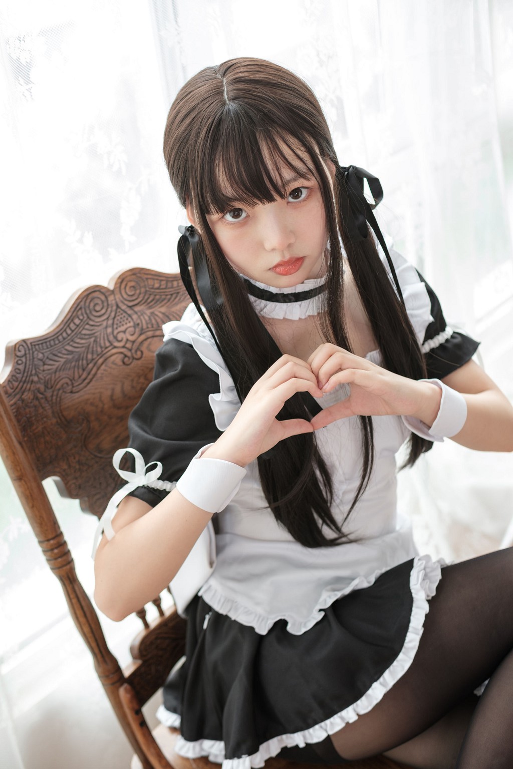 Black Silk Maid [Sen Luo Consortium] X-030 Photobook [85P