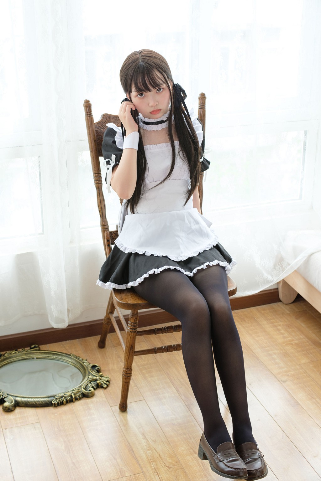 《黑丝女仆》 [森萝财团] X-030 写真集[85P]