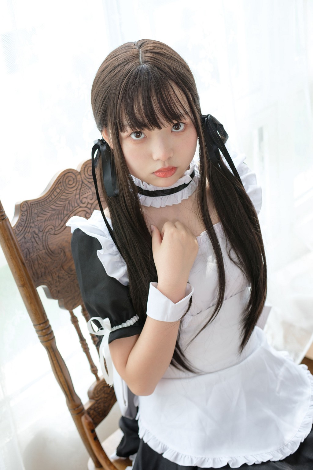 《黑丝女仆》 [森萝财团] X-030 写真集[85P]