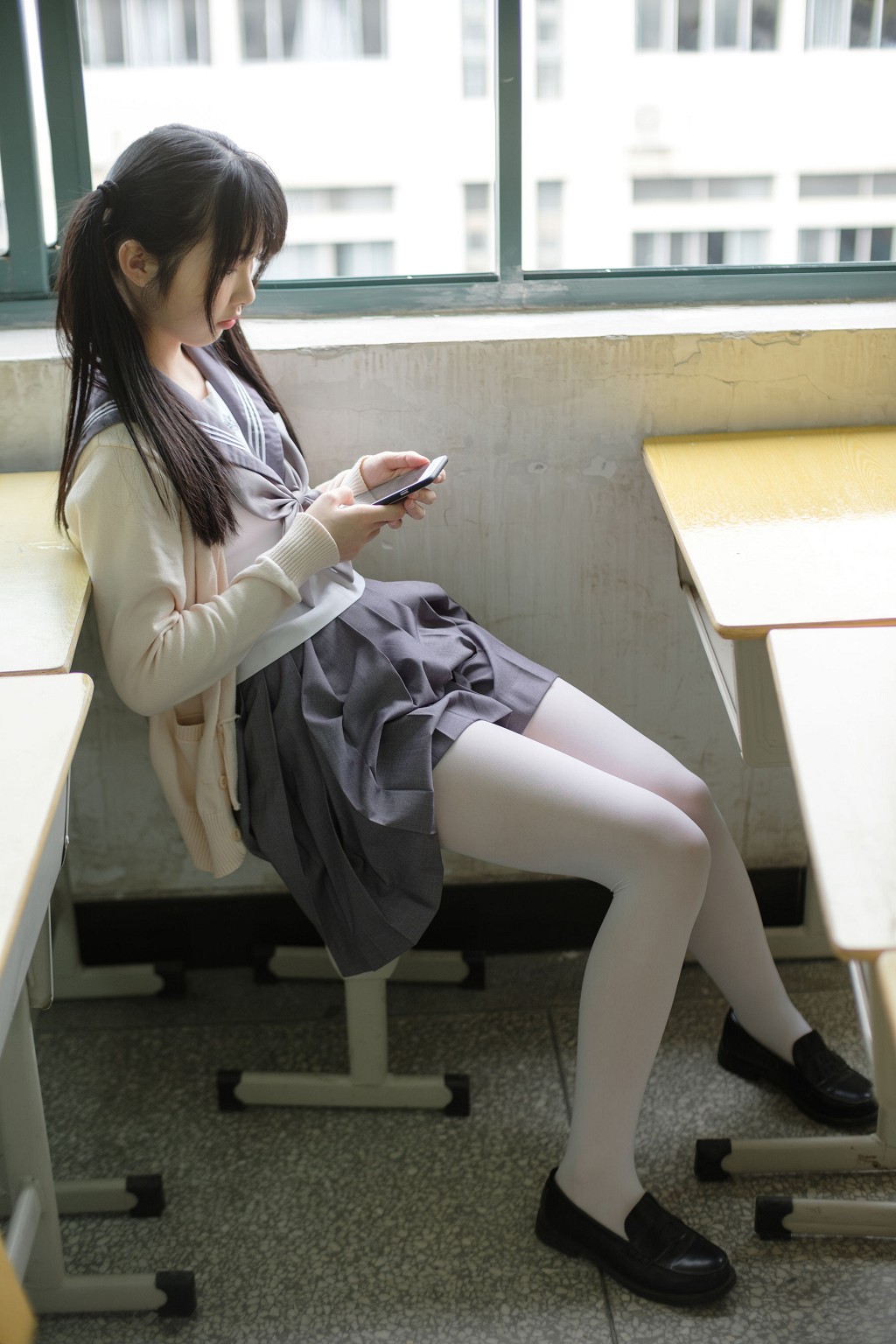 Senluo JK校服白丝》 X-017 集 갤러리 99P