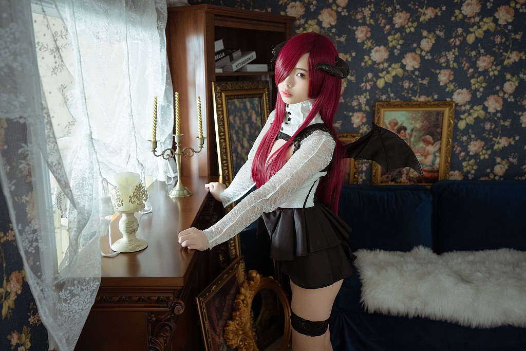 ウェンメイの理不尽 《魅魔 ザ・カウンテス・オブ・デビル》 [COSPLAY福利] 写真集[38P