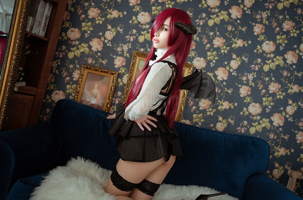 ウェンメイの理不尽 《魅魔 ザ・カウンテス・オブ・デビル》 [COSPLAY福利] 写真集[38P