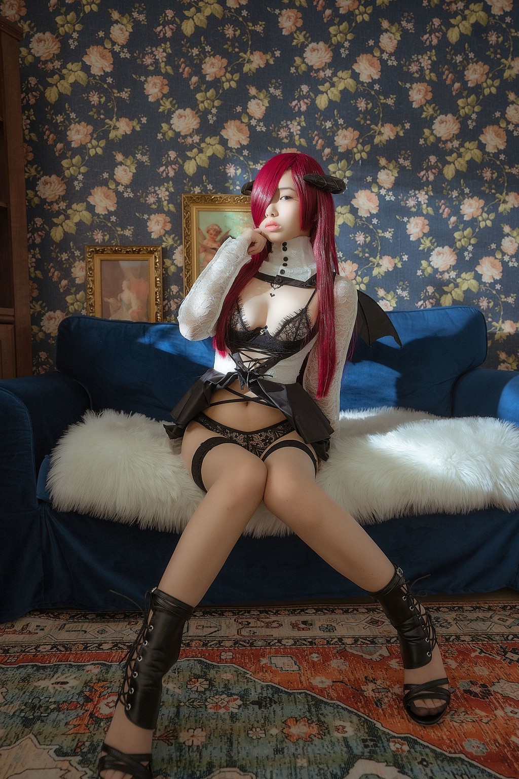 ウェンメイの理不尽 《魅魔 ザ・カウンテス・オブ・デビル》 [COSPLAY福利] 写真集[38P