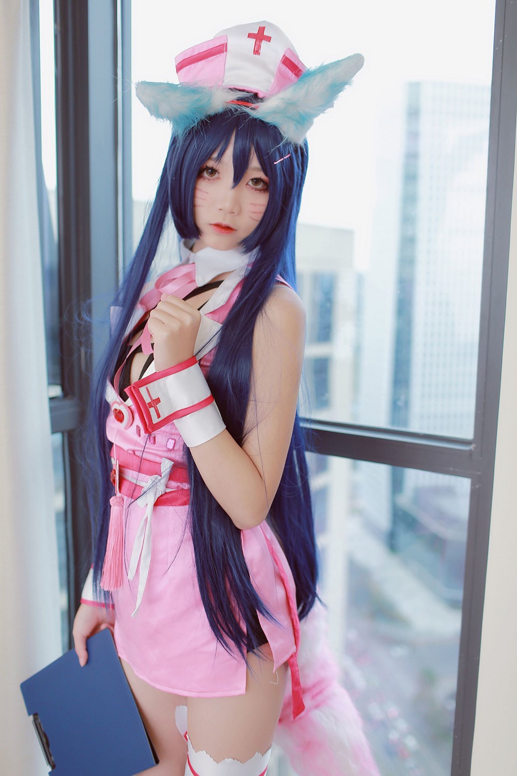 Thiếu nữ thanh khiết Wugeng Baigui 《A Lì Y tá phục》 [COSPLAY mỹ nữ] Tập ảnh [37P