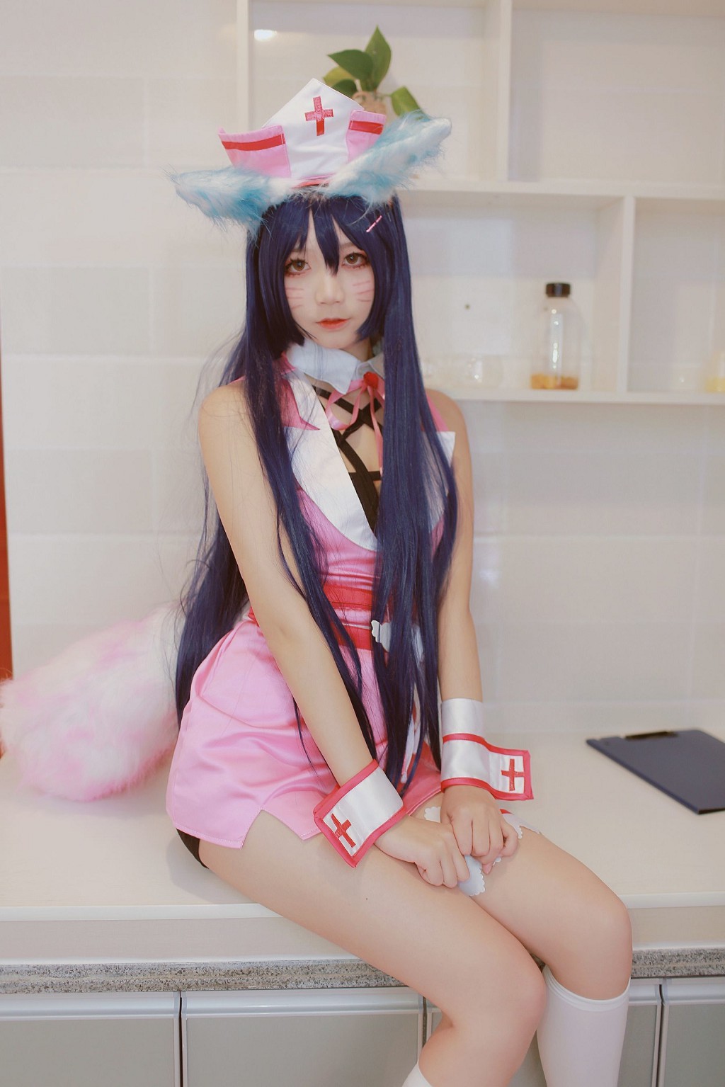 Thiếu nữ thanh khiết Wugeng Baigui 《A Lì Y tá phục》 [COSPLAY mỹ nữ] Tập ảnh [37P