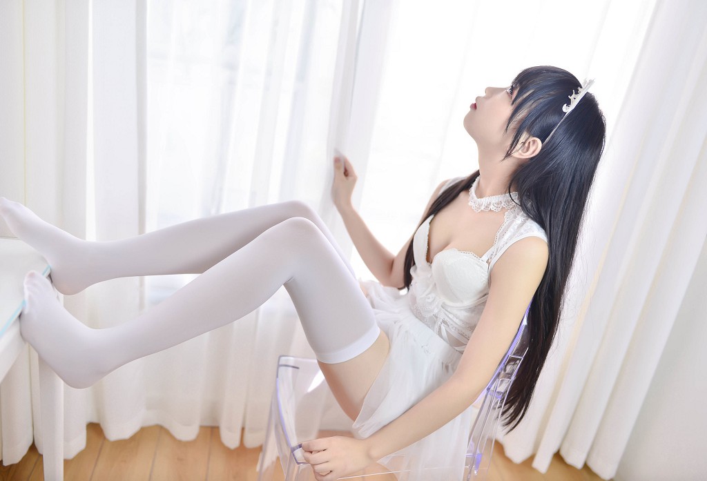 雪琪SAMA《猫系少女白猫》 [福利COSPLAY] 写真集[31P]