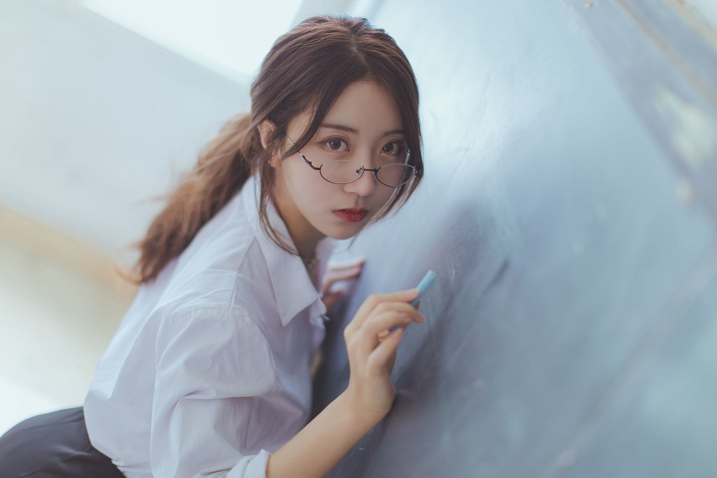 คอเซอร์ เฮย์ชวน 《ครูถุงน่องดำ》 [คอสเพลย์ สวัสดิการ] หนังสือภาพ [43P
