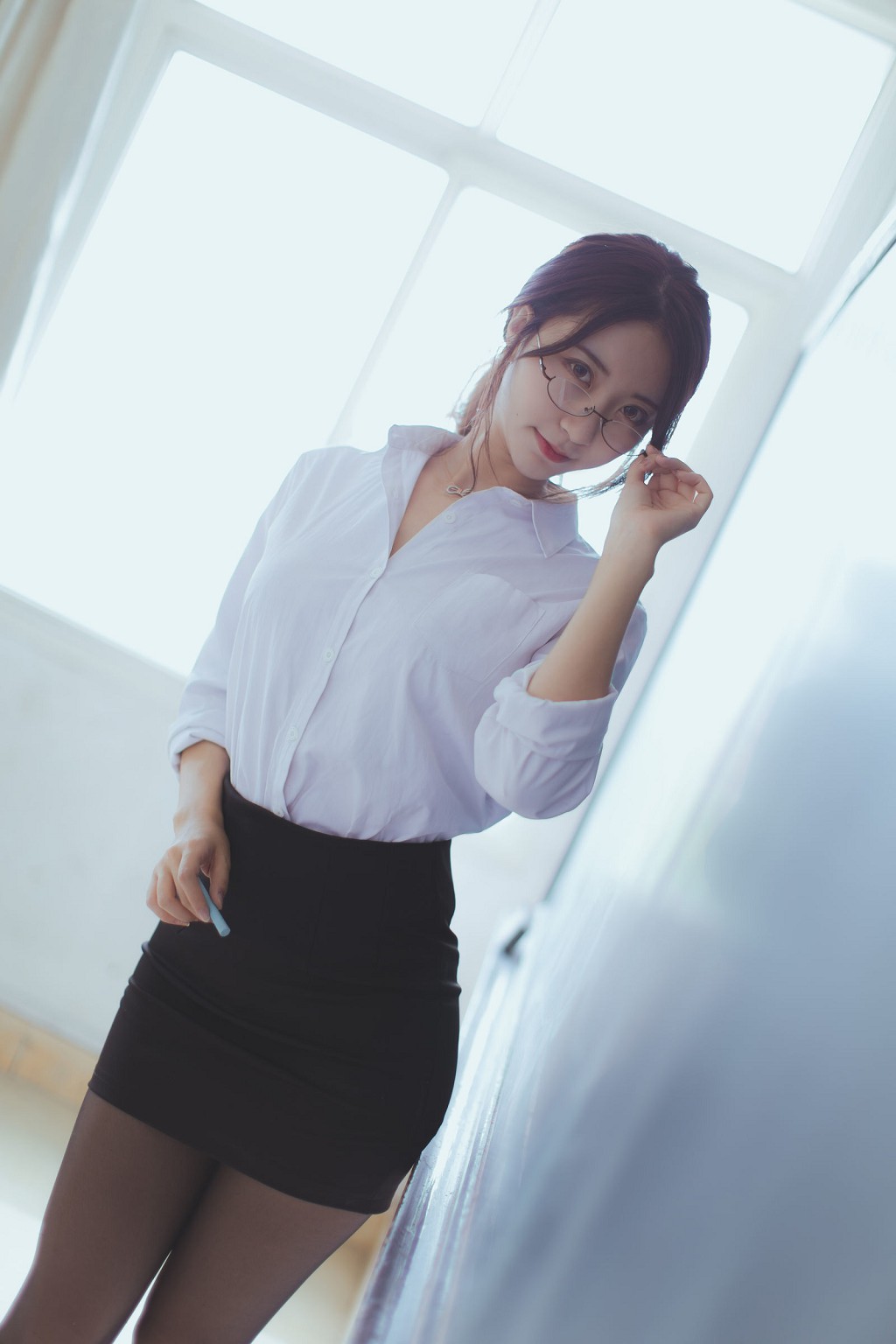 คอเซอร์ เฮย์ชวน 《ครูถุงน่องดำ》 [คอสเพลย์ สวัสดิการ] หนังสือภาพ [43P