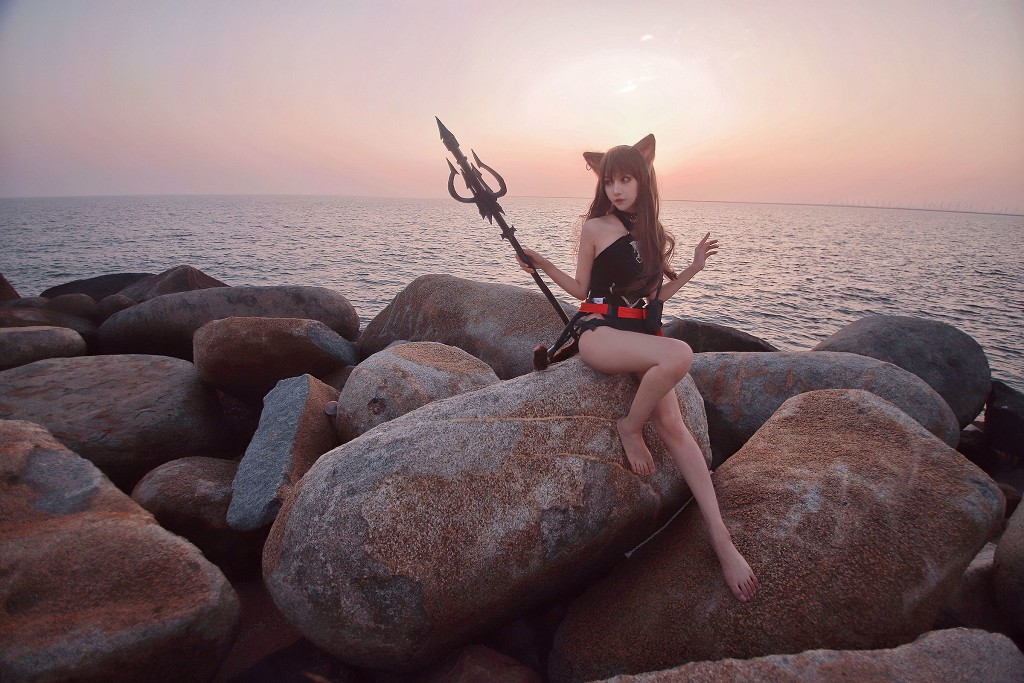 Shika小鹿鹿《天火泳装》 [COSPLAY福利] 写真集[22P]
