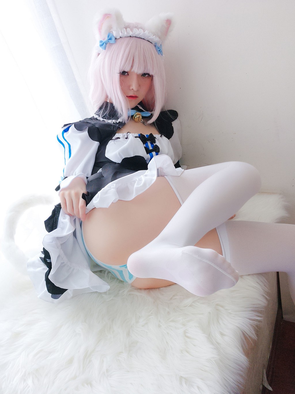 อีเซี่ยวหยางเจ๋ 《แมวสาวเซียงจือหลาน》 [คอสเพลย์สาวสวย] หนังสือภาพ[35P