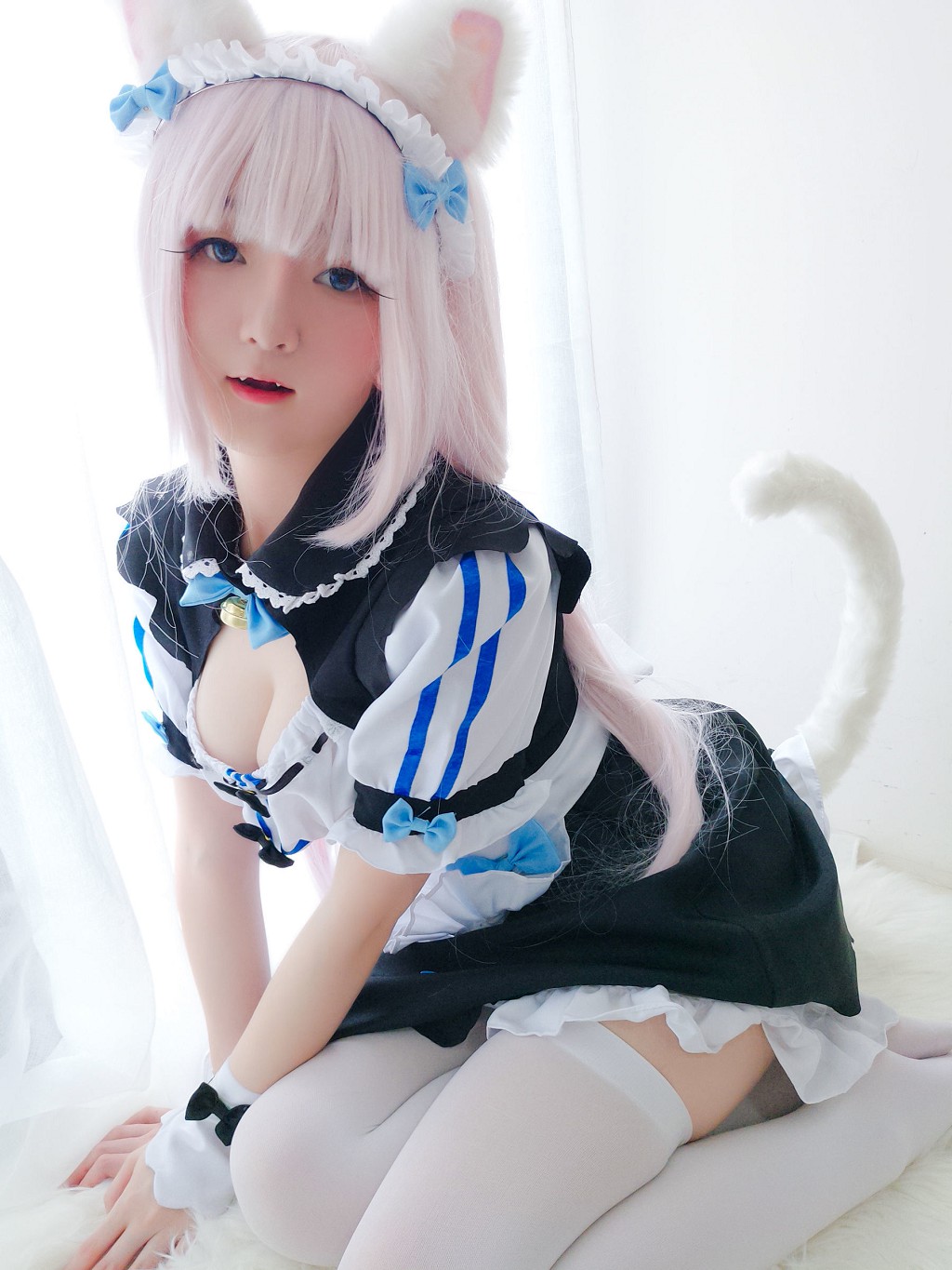 อีเซี่ยวหยางเจ๋ 《แมวสาวเซียงจือหลาน》 [คอสเพลย์สาวสวย] หนังสือภาพ[35P