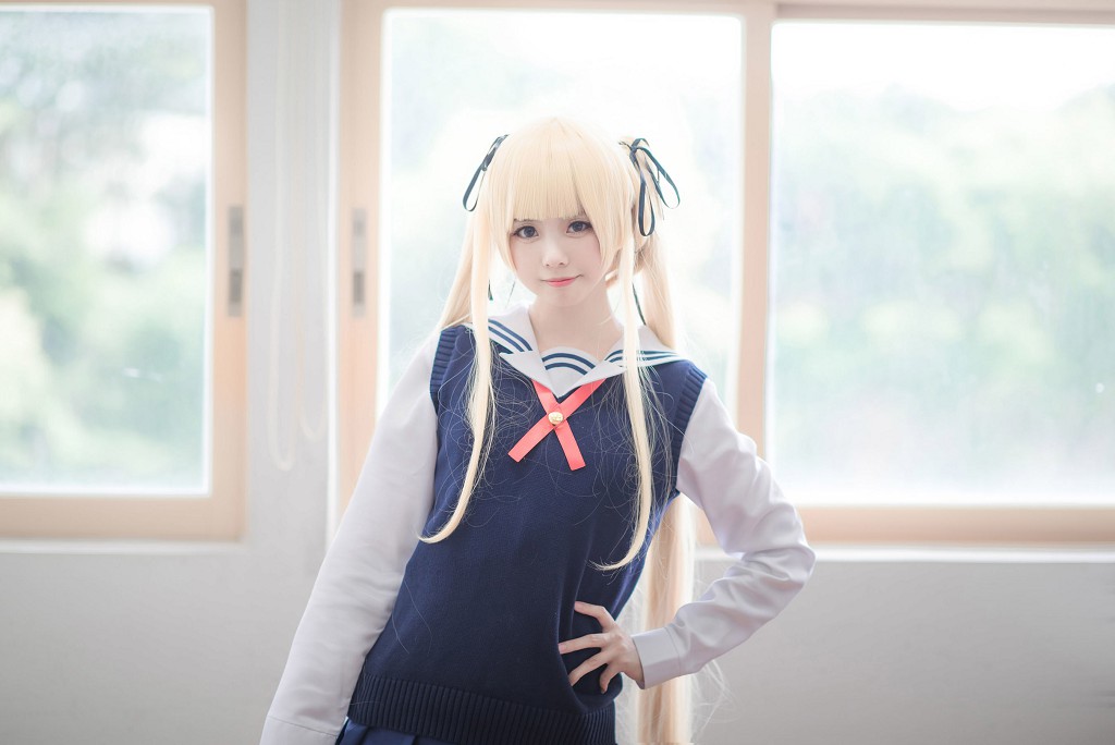 白金Saki 《校服》 [COSPLAY福利] 写真集[29P]
