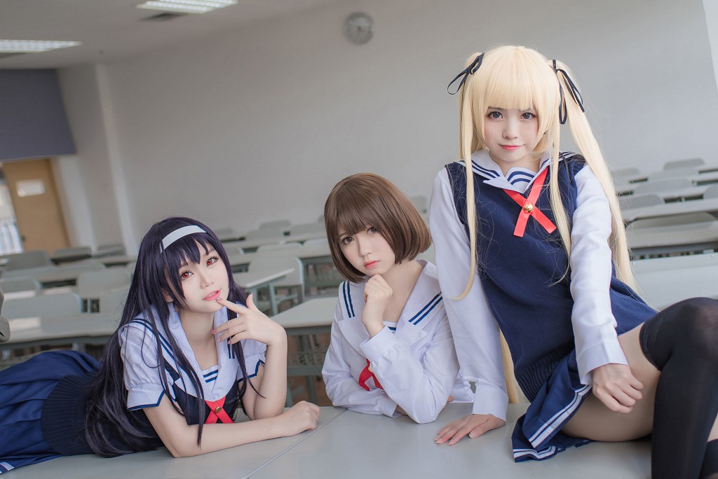 白金Saki 《校服》 [COSPLAY福利] 写真集[29P]