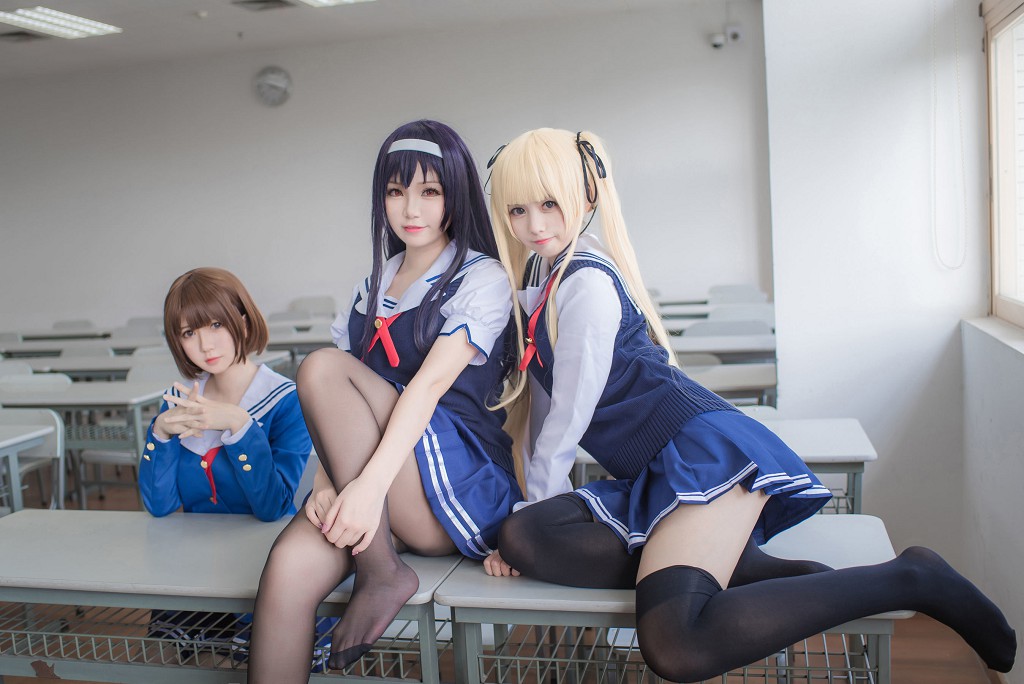 白金Saki 《校服》 [COSPLAY福利] 写真集[29P]