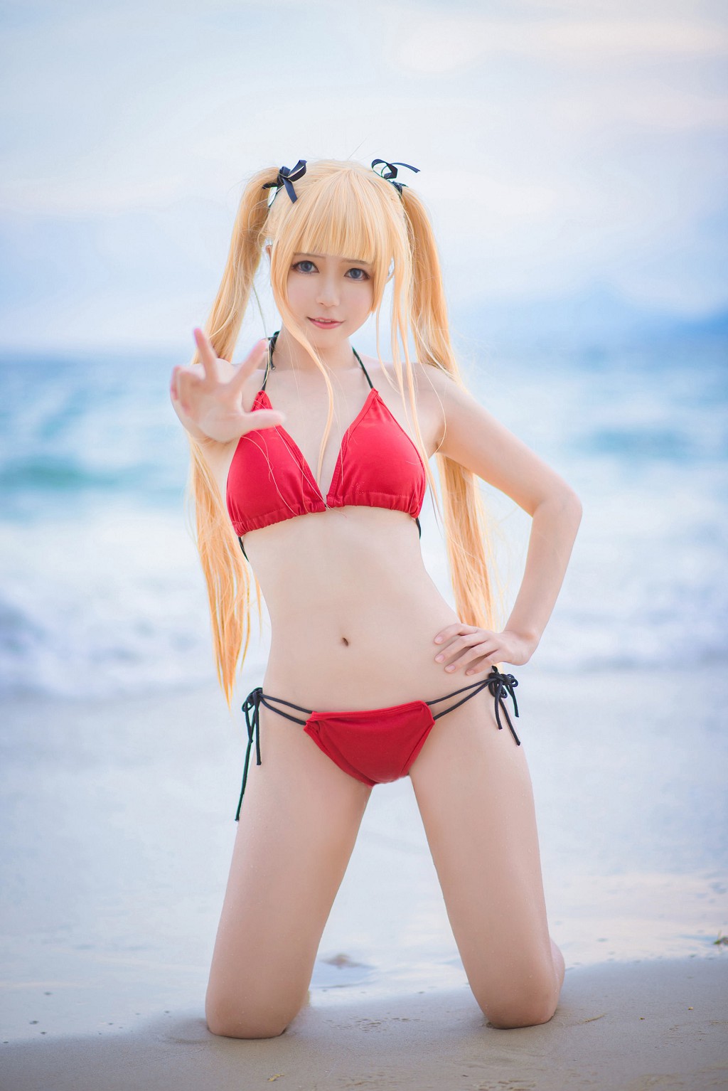 白金Saki《水着》 [性感COSPLAY福利] 写真集[27P]