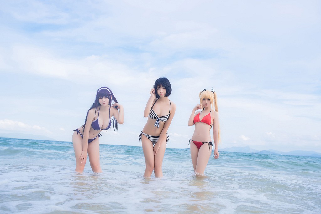 白金Saki《水着》 [性感COSPLAY福利] 写真集[27P]