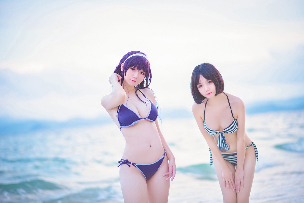 白金Saki《水着》 [性感COSPLAY福利] 写真集[27P]