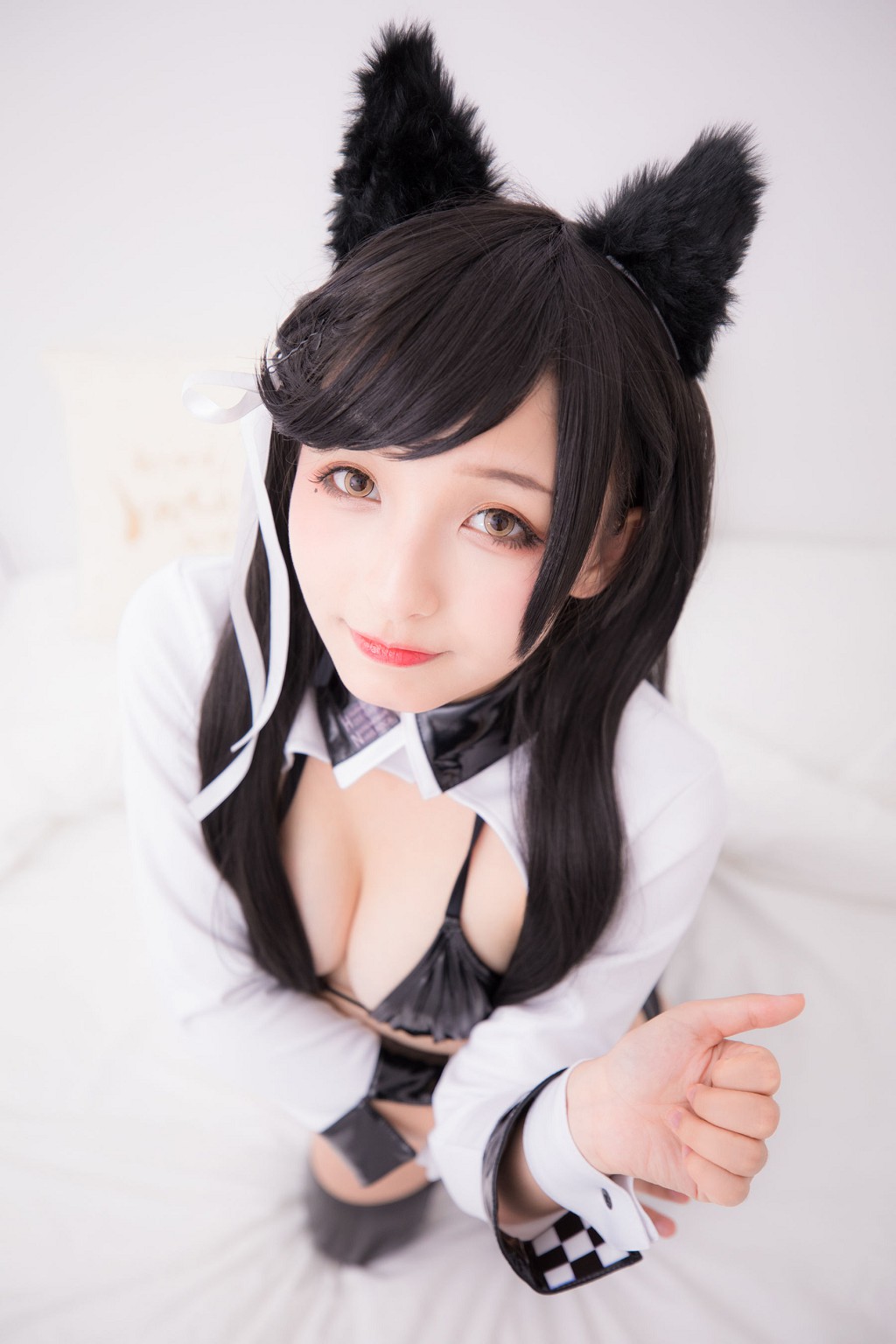 神楽坂真冬《ATAGO-LATEX VER (胶袜)》 [福利COSPLAY] 写真集[150P]