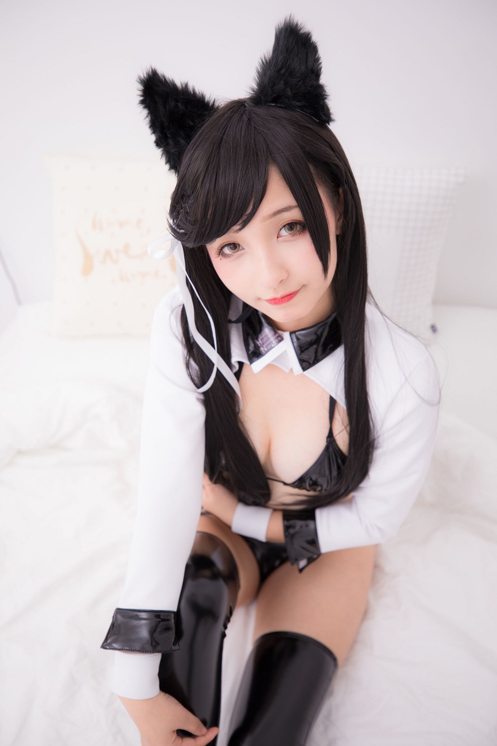 神楽坂真冬《ATAGO-LATEX VER (胶袜)》 [福利COSPLAY] 写真集[150P]