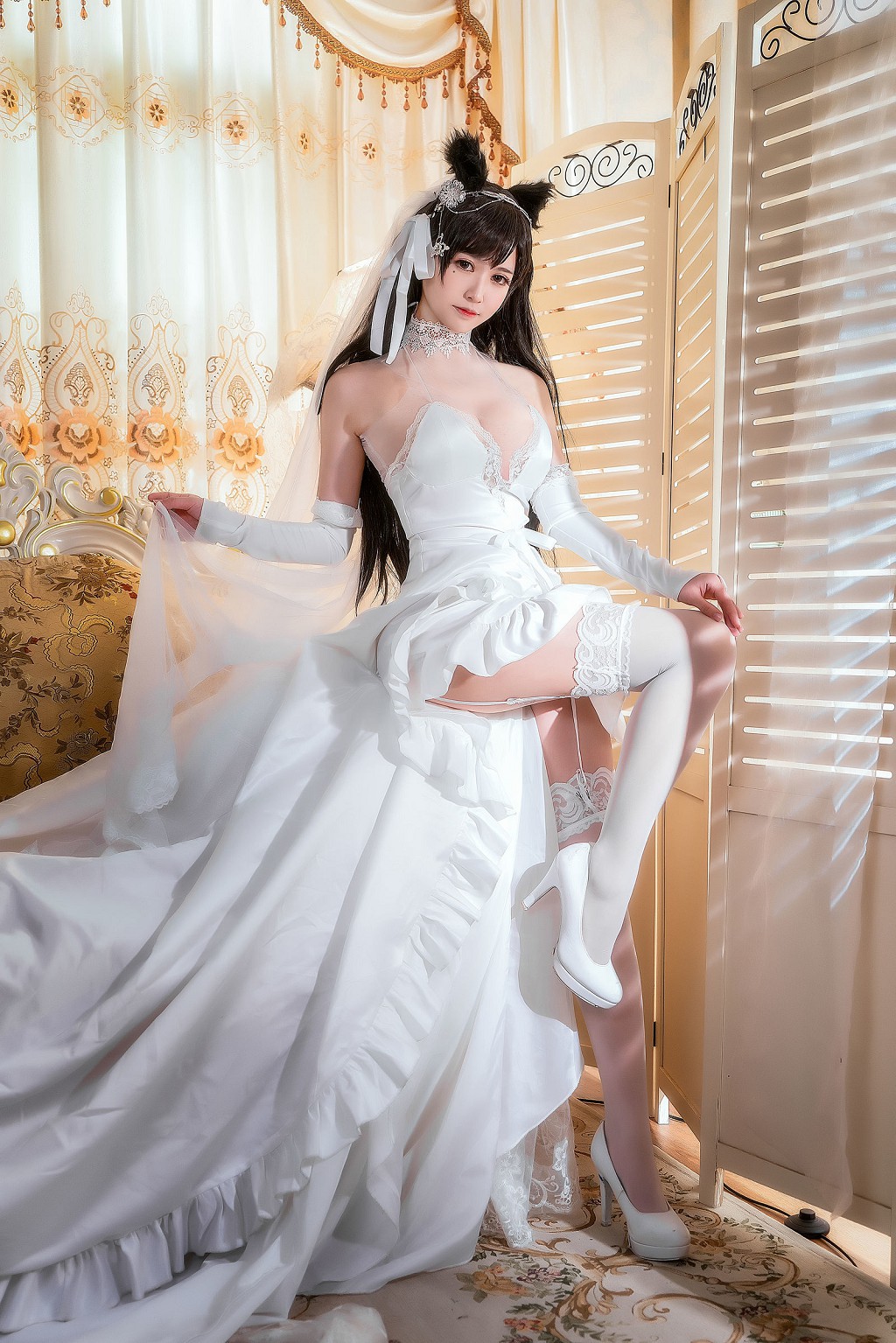 Eel Fish Fei'er 《Azur Lane: Atago》 [COSPLAY mỹ nữ] Tập ảnh [23P