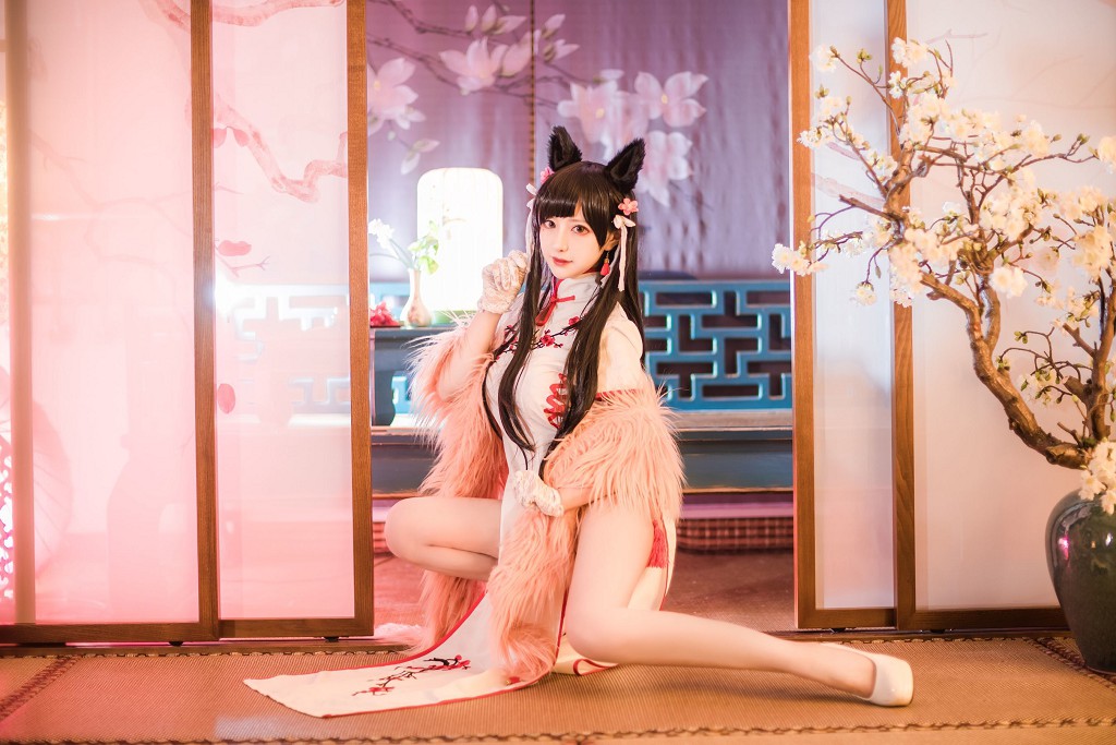 Shika小鹿鹿《爱宕旗袍》 [COSPLAY福利] 写真集[30P]