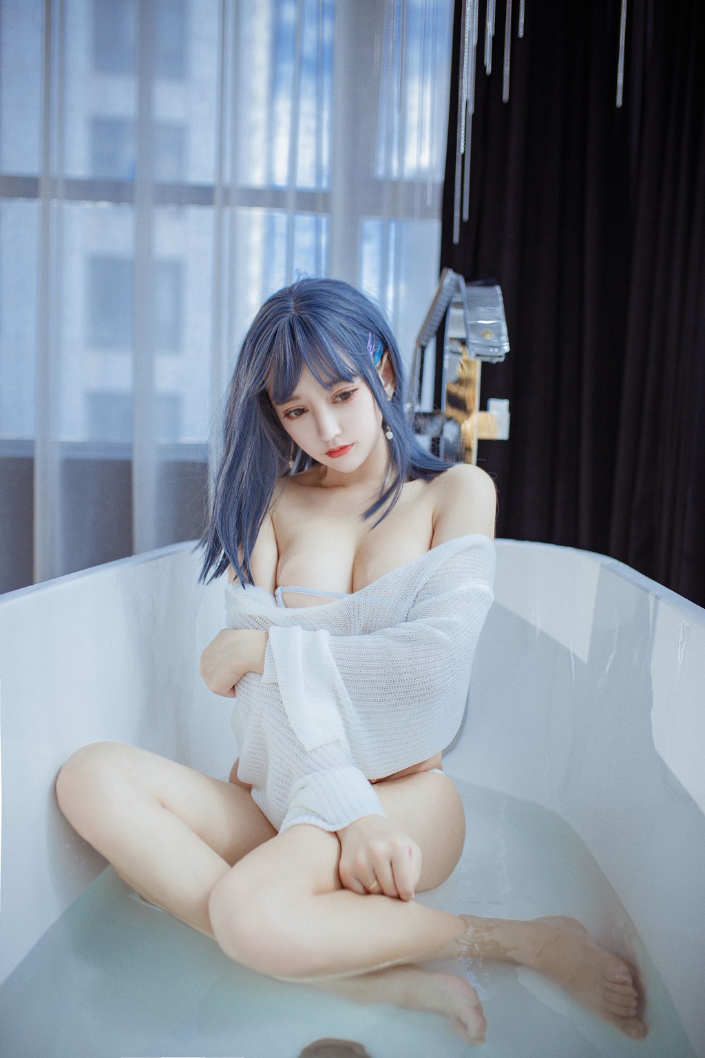 米線線sama 《浴缸》 [Cosplay少女] 寫真集[23P