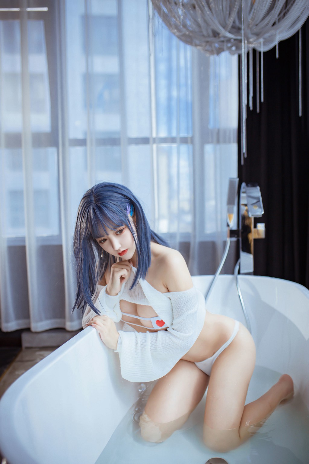 米線線sama 《浴缸》 [Cosplay少女] 寫真集[23P