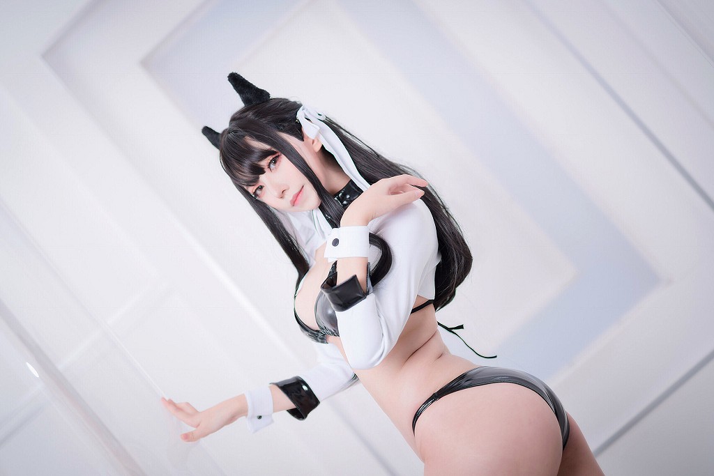 萌妹菌烨tako《爱宕犬赛车FGO奶光旗袍玛修》 [Cosplay美女] 写真集[45P]