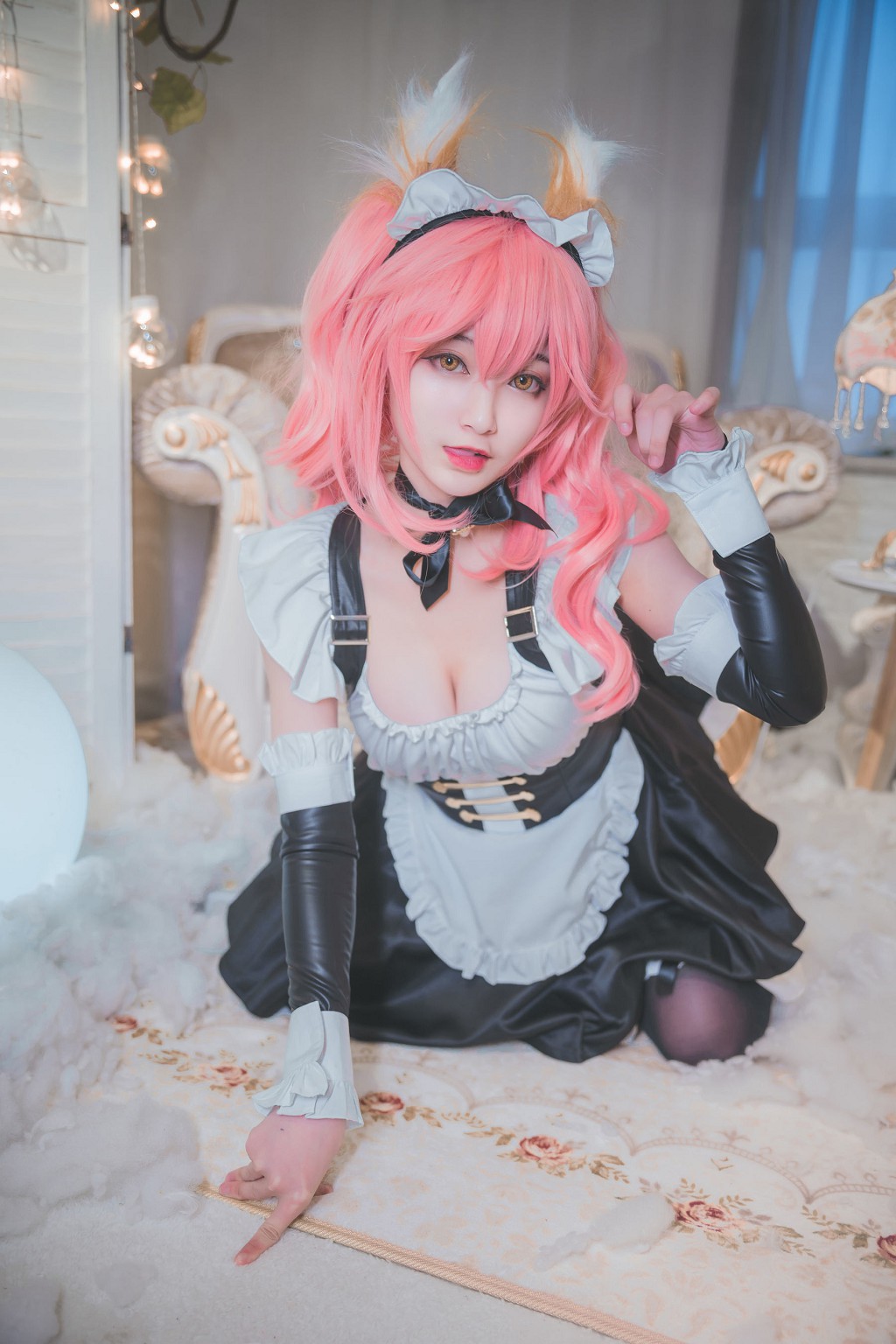 COSER鬼畜瑶 《玉藻前女仆》 [Cosplay福利] 写真集[29P]