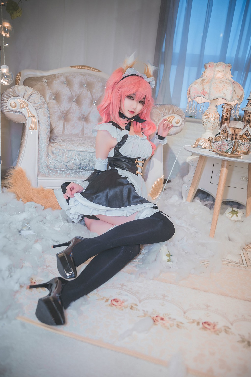 COSER鬼畜瑶 《玉藻前女仆》 [Cosplay福利] 写真集[29P]