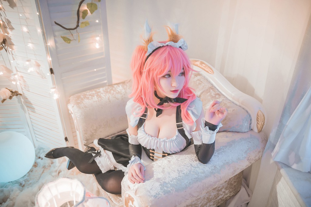COSER鬼畜瑶 《玉藻前女仆》 [Cosplay福利] 写真集[29P]