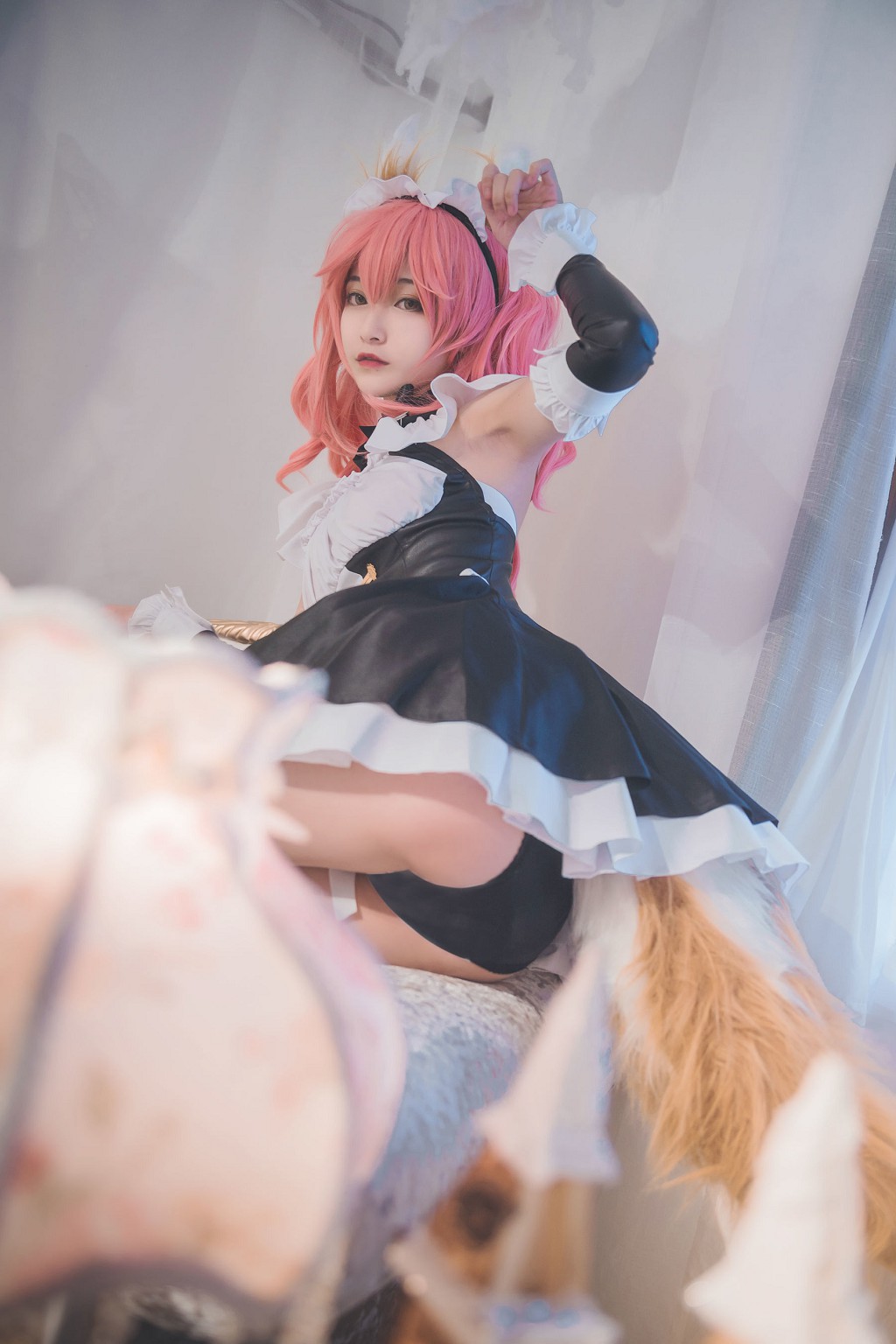 COSER鬼畜瑶 《玉藻前女仆》 [Cosplay福利] 写真集[29P]
