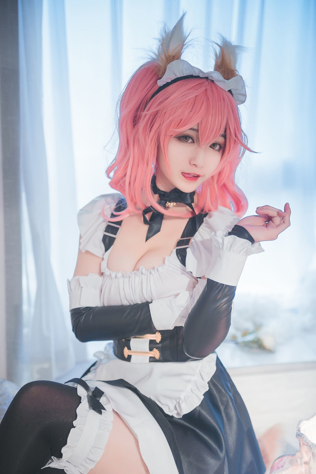 COSER鬼畜瑶 《玉藻前女仆》 [Cosplay福利] 写真集[29P]