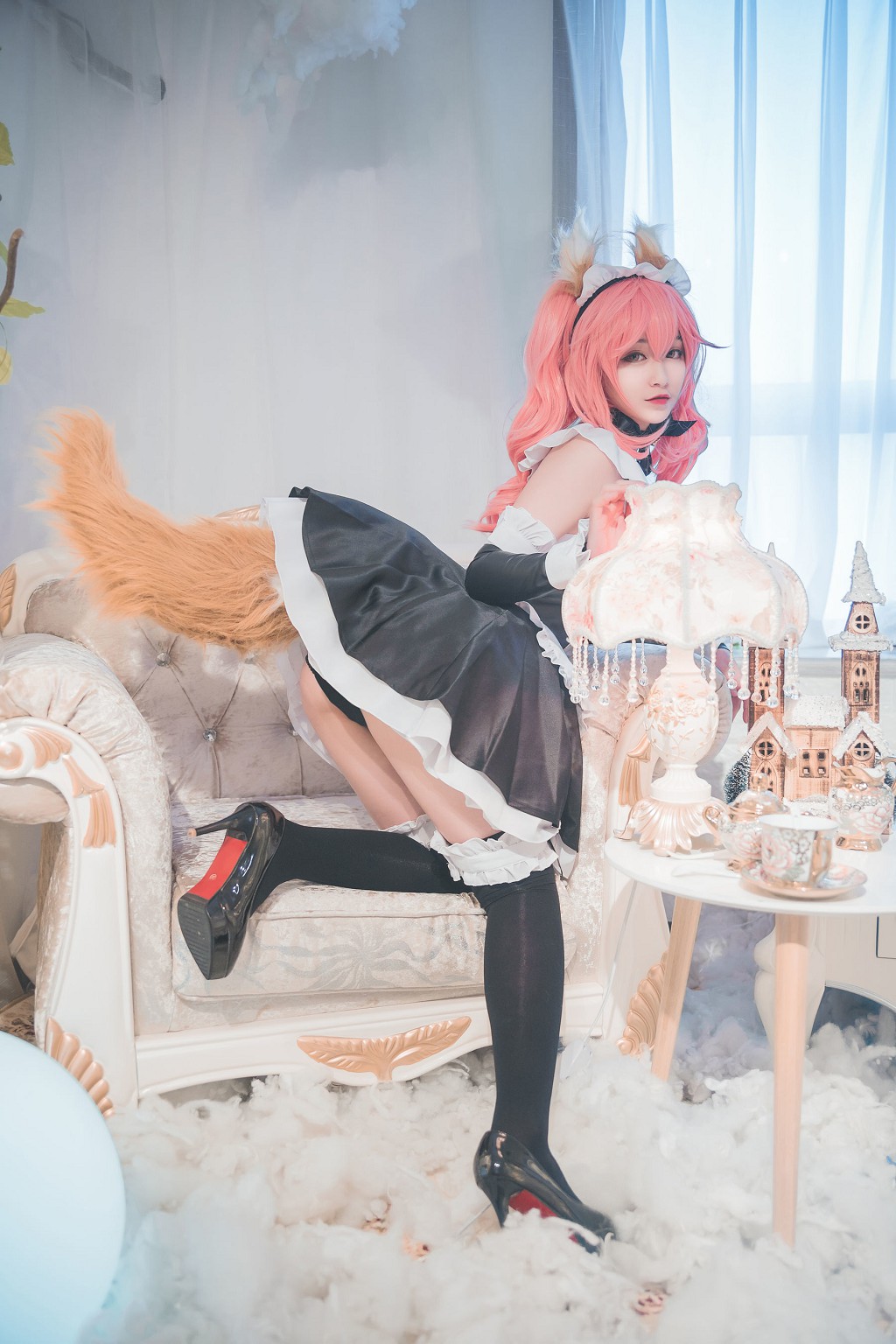 COSER鬼畜瑶 《玉藻前女仆》 [Cosplay福利] 写真集[29P]