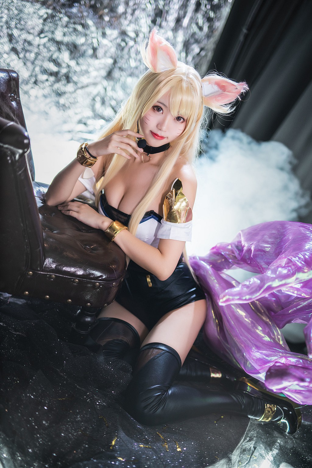 COSER Hắc Xuyên 《A Lì KDA》 [Cosplay Thiếu Nữ] Tập Ảnh [21P