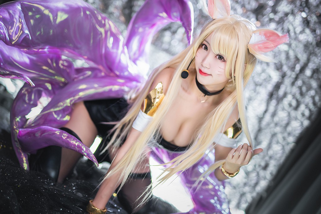 COSER Hắc Xuyên 《A Lì KDA》 [Cosplay Thiếu Nữ] Tập Ảnh [21P