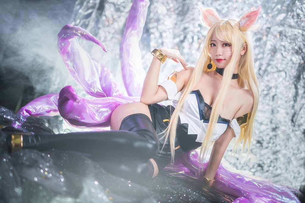 COSER Hắc Xuyên 《A Lì KDA》 [Cosplay Thiếu Nữ] Tập Ảnh [21P