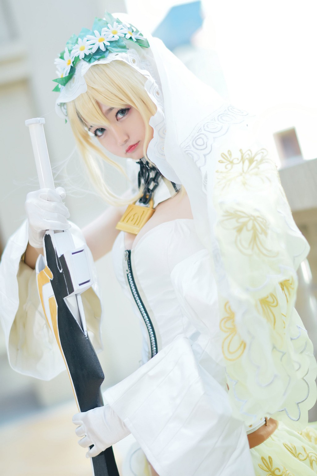 นาเกษา หญิงปีศาจ 《อัศวินชุดขาว》 [Cosplay สาวสวย] หนังสือภาพ [45P