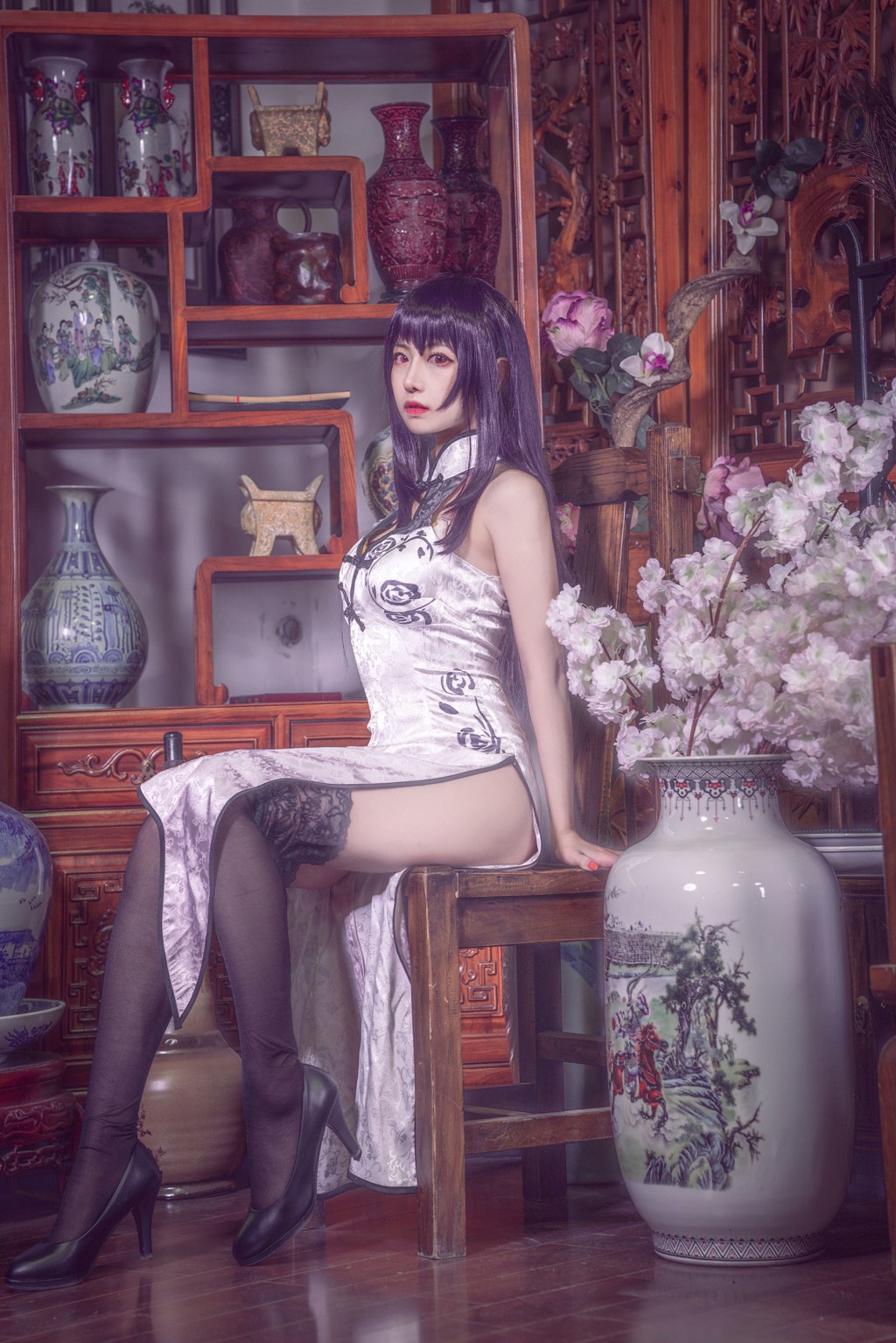 ชิกะเซี่ยวลู่ลู่《เซวียะเจียเชียว》 [Cosplay ฟู๋ลี่] หนังสือภาพ[13P