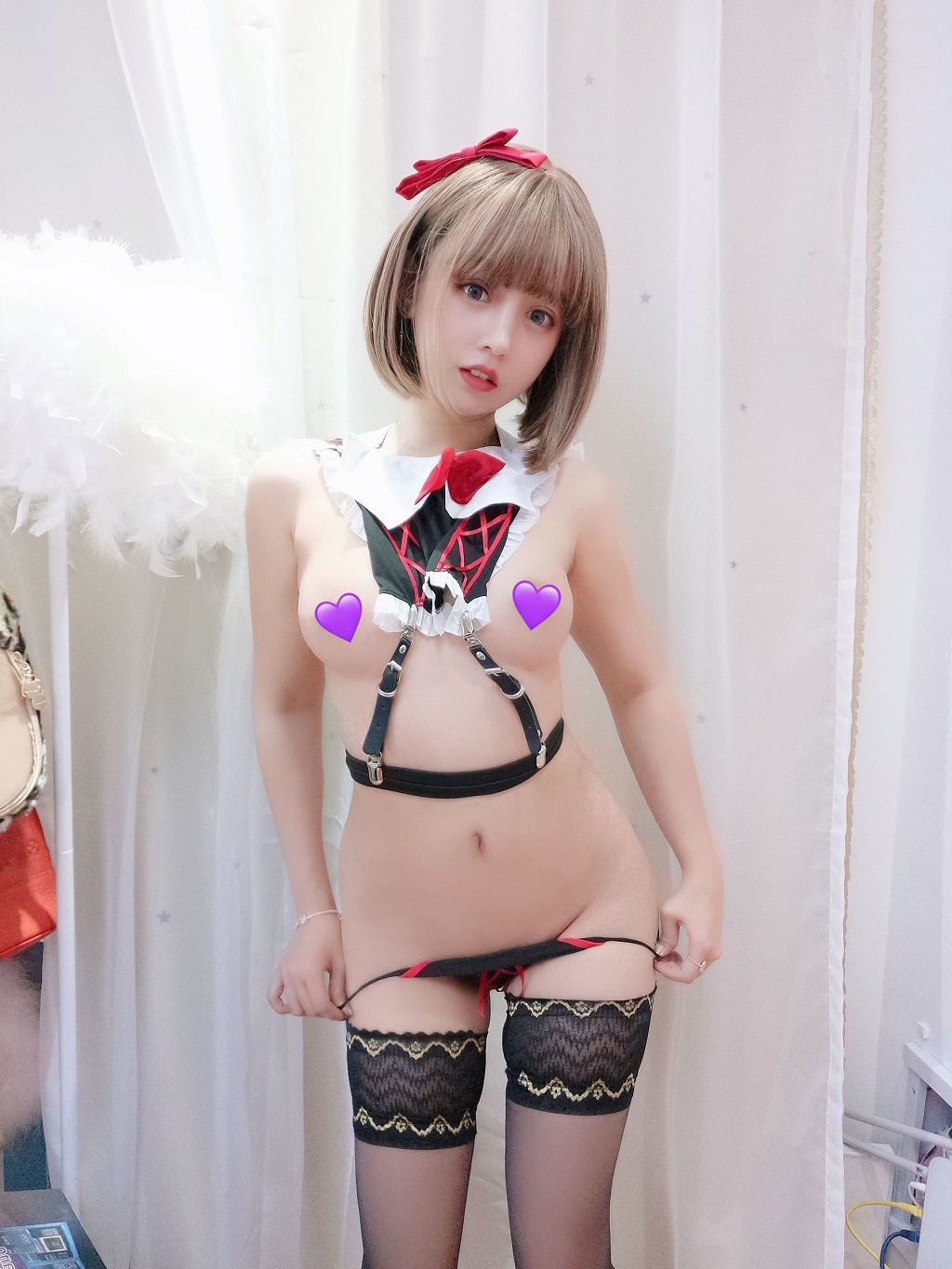미셴셴 사마 《앞치마 서커스》 [Cosplay 소녀] 사진집[37P