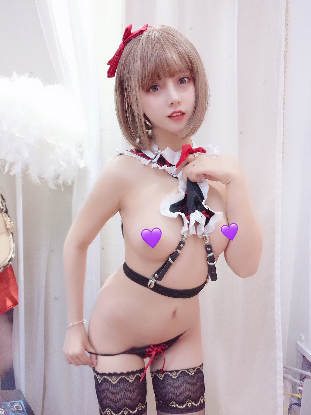 米線線sama《圍裙 馬戲團》 [Cosplay少女] 寫真集[37P