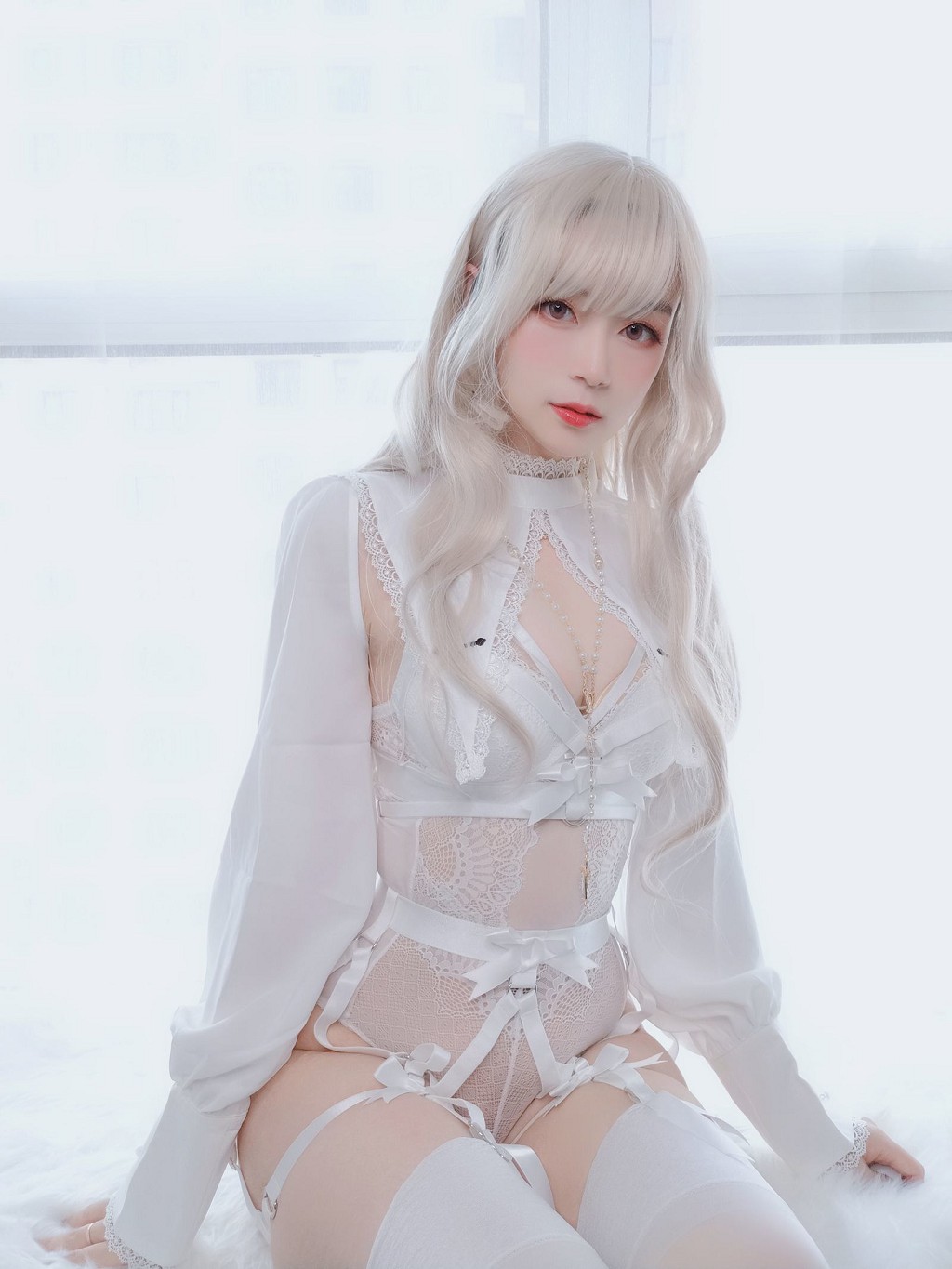COSER 백은81 《순백 성녀》 [코스프레 소녀] 사진집 [56P