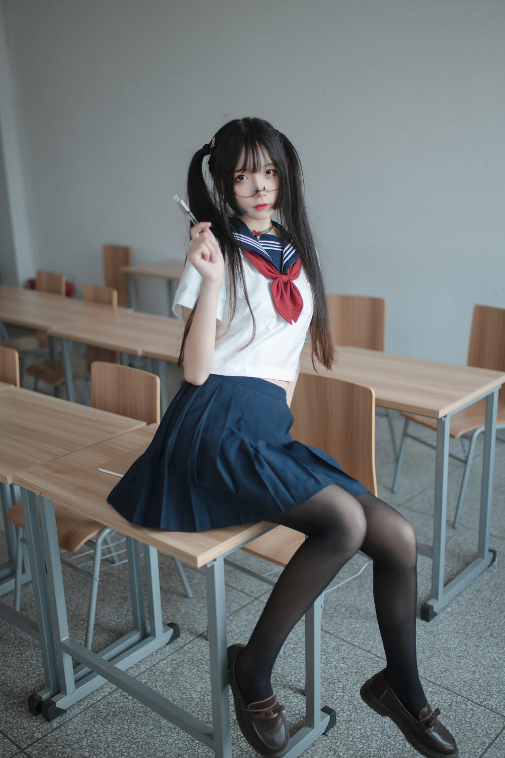 Ngũ Cập Bách Quỷ 《JK Đồng Phục》 [Cosplay Mỹ Nữ] Sách ảnh [43P